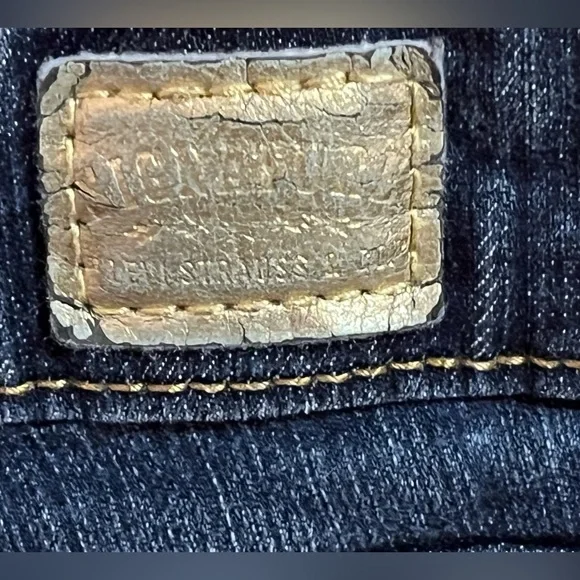 Signature Levi Strauss Bold Totally Shaping Skinny Jeans. Size 10L W30 L34 - Picture 4 of 13